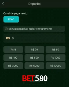 deposits BET580